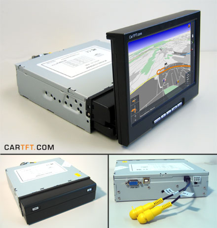 K90 - 7" InDash VGA Touchscreen USB - fully motorized (not longer available !)