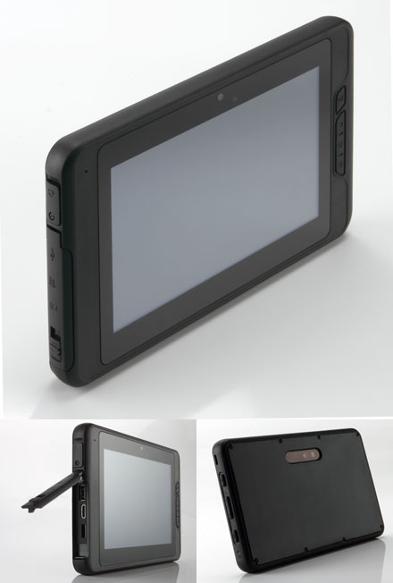 Mitac ULMO (7" Android TabletPC, Waterproof IP54, Ruggedized, 1Ghz/512MB RAM, GPS/WLAN/BT/3G)